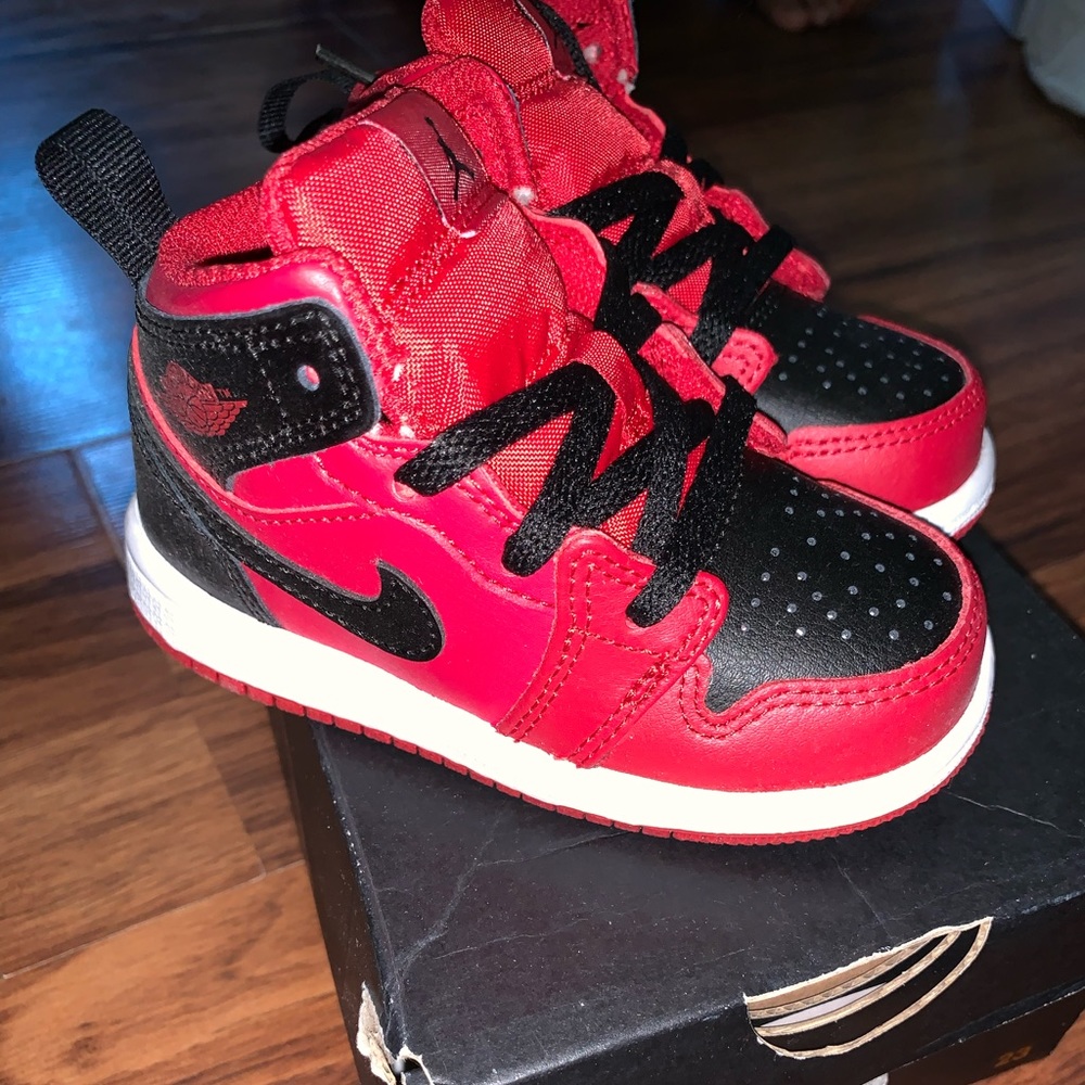 Toddler Jordan 1 Gym Red/Black